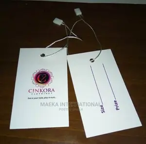 Paper Tag for Clothes