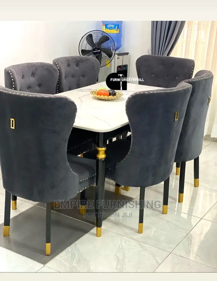 Royal Dining Table Set 6 Man