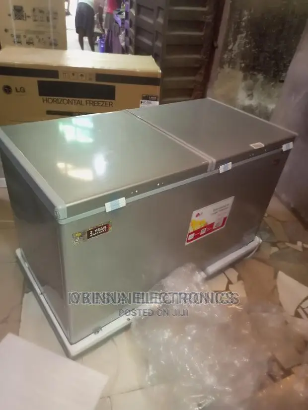 Brand New LG 600litter Double Door Freezer/External/Silver/
