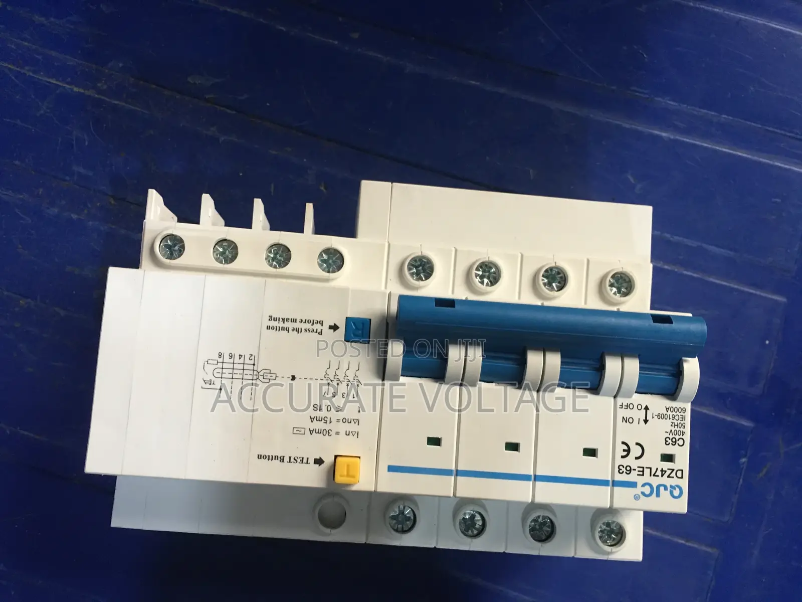 63A 30mm Rcbo Vigi With Breaker