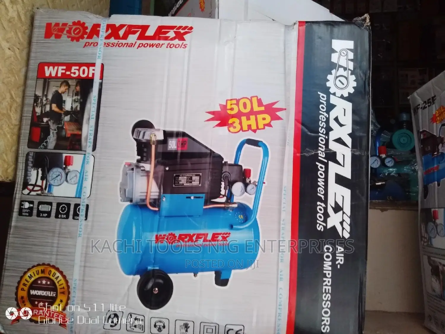 50 Letter)) Air Compressor Machine