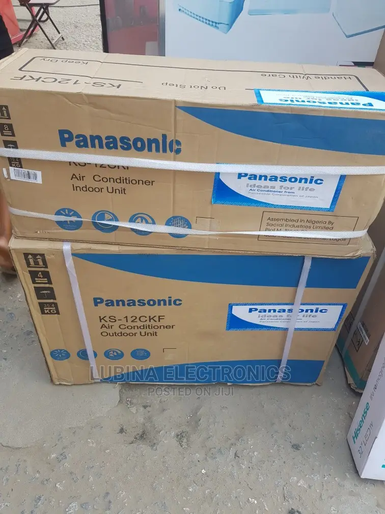 Brand New Panasonic 1.5HP Split Unit Ac/100% Full Copper/