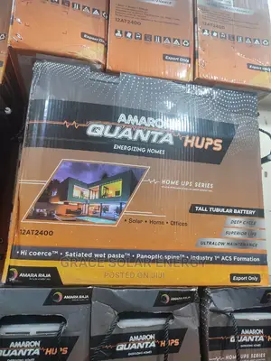 240A QUANTA Tubular Battery