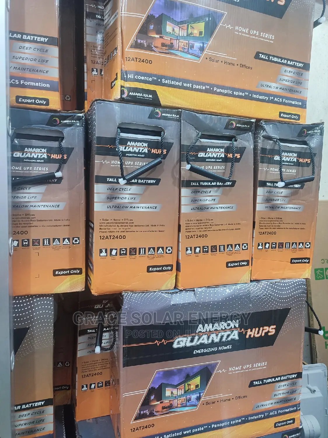 240A QUANTA Tubular Battery