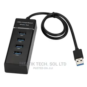 High Speed 4 Port USB 3.0 Multi HUB Splitter Expansion USB
