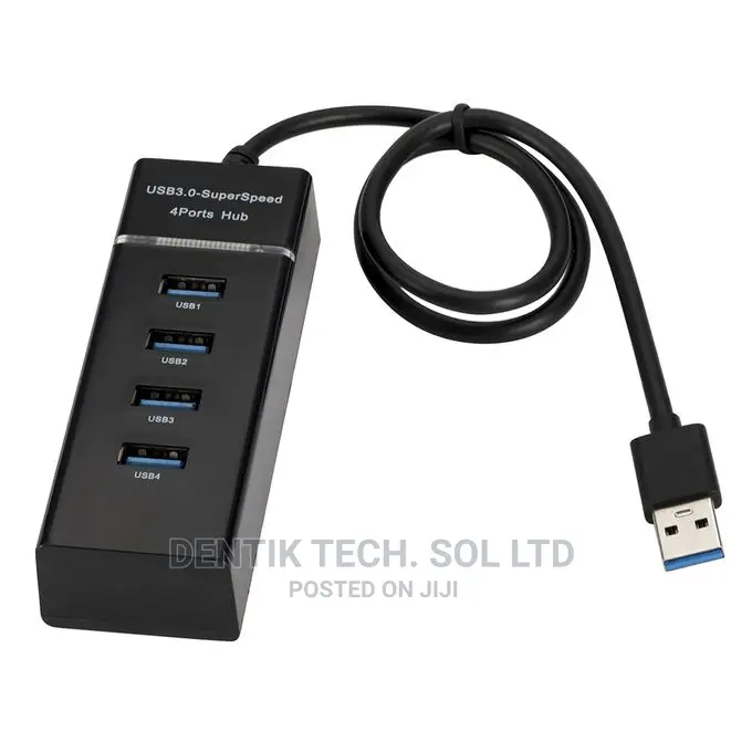 High Speed 4 Port USB 3.0 Multi HUB Splitter Expansion USB