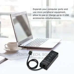 High Speed 4 Port USB 3.0 Multi HUB Splitter Expansion USB