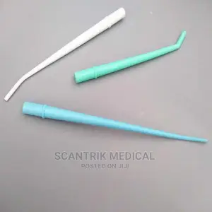 Aspirator Tips, White, Small, Surgical Suction, Disposable