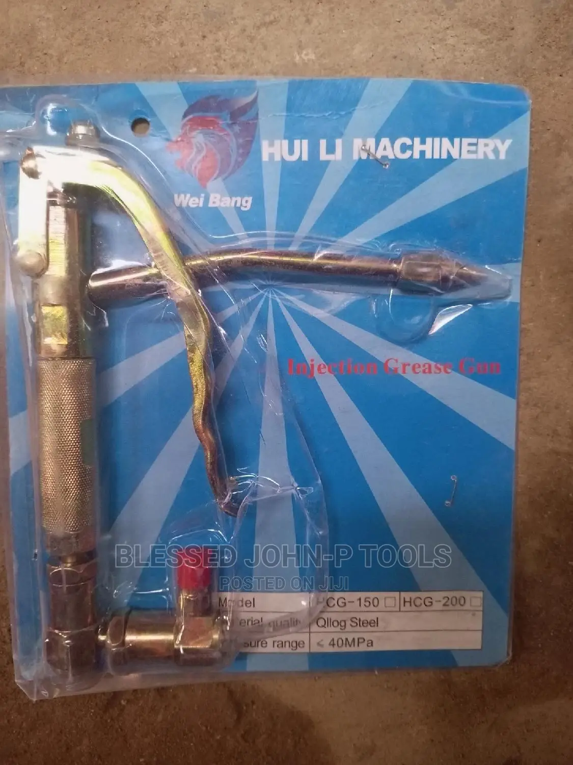 Injection Grease Gun