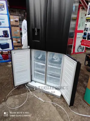 Brand New HISENSE Side By Side Fridge/External/Black Colour/