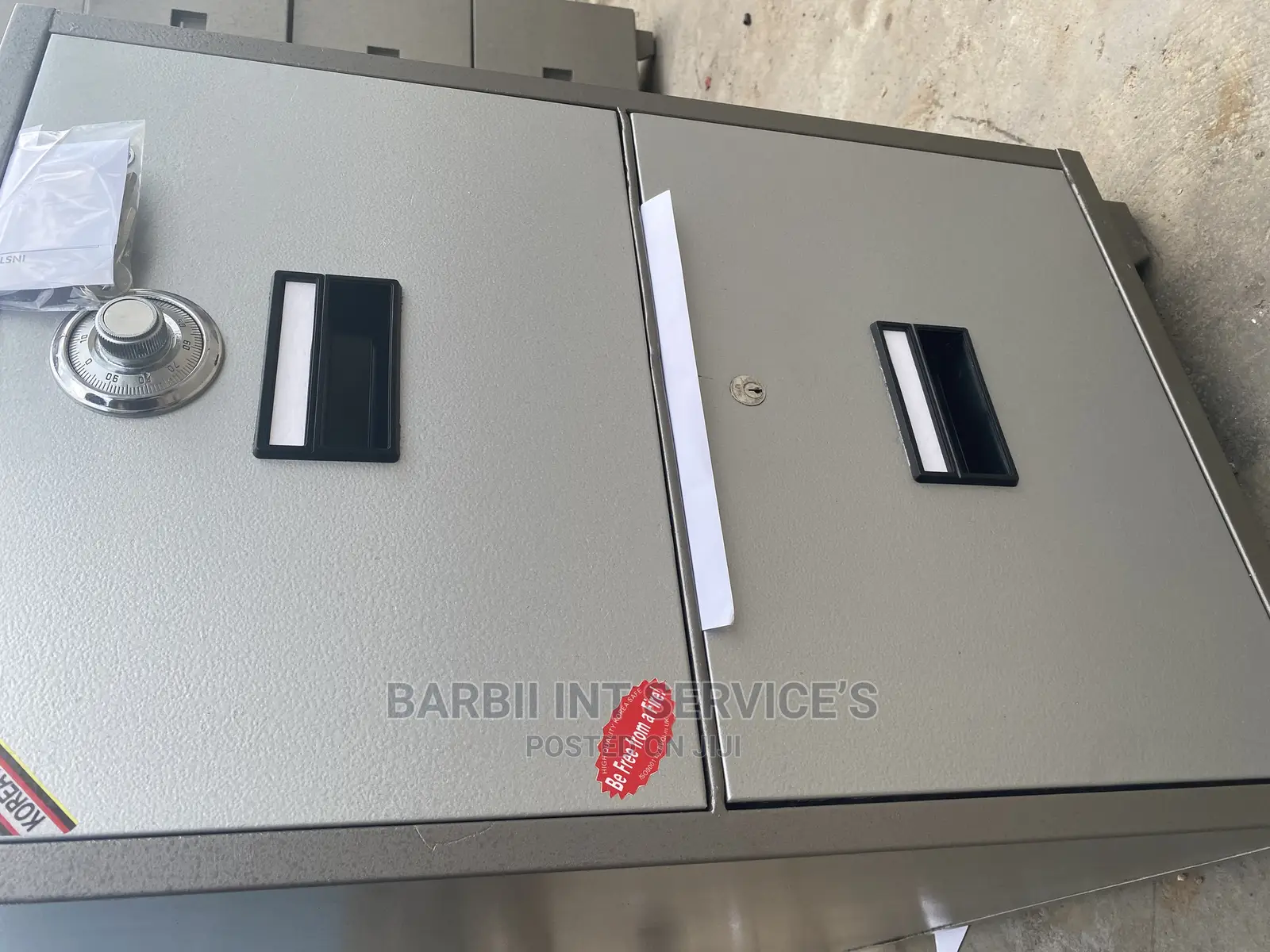 Four Drawer Fireproof Safes With Keys And Combination
