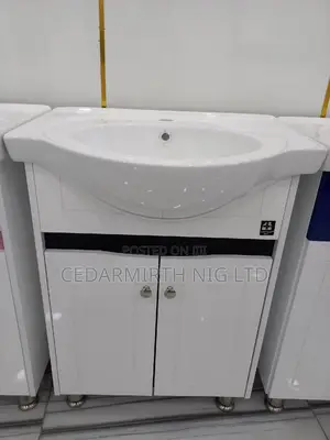 Hhome White 02 Cabinet Basin