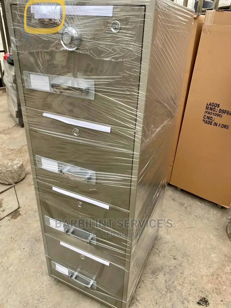 Four Drawer Fireproof Safes With Keys And Combination