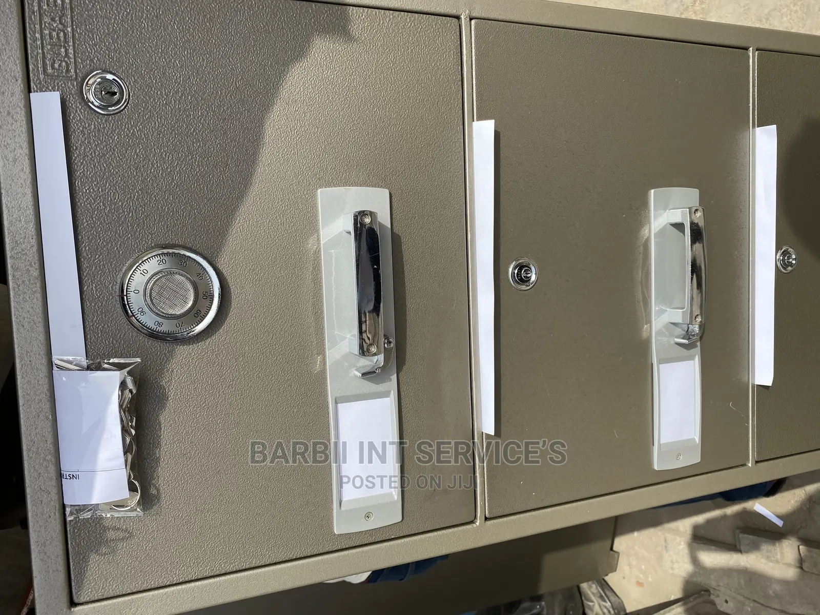 Four Drawer Fireproof Safes With Keys And Combination