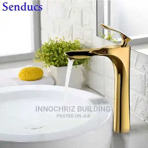 Gold Countertop Mixer Tap