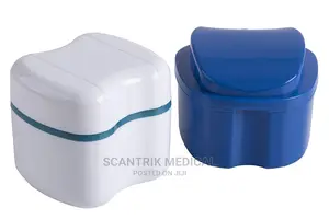 Medical Dental Teeth Storage Case False Teeth Rinsing