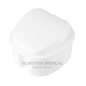 Dental Orthodontic Retainer Denture Storage Case Box Mouth