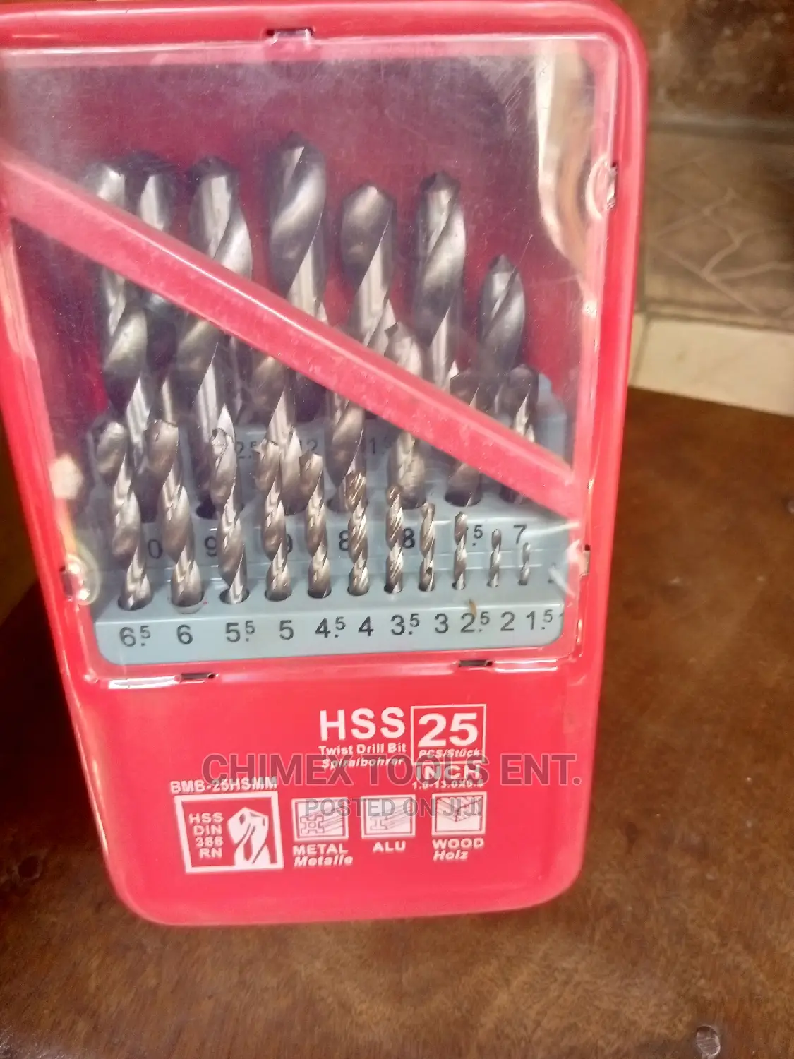 Hand Drill Bit 25pie Kit