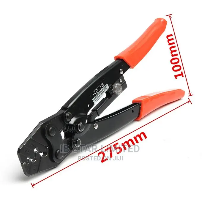 Terminals 1.25~16 Mm2 Plug 50 Amp Crimping Plier Tool