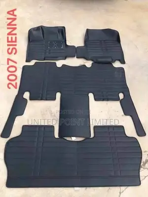 Black Sienna Leather Footmat