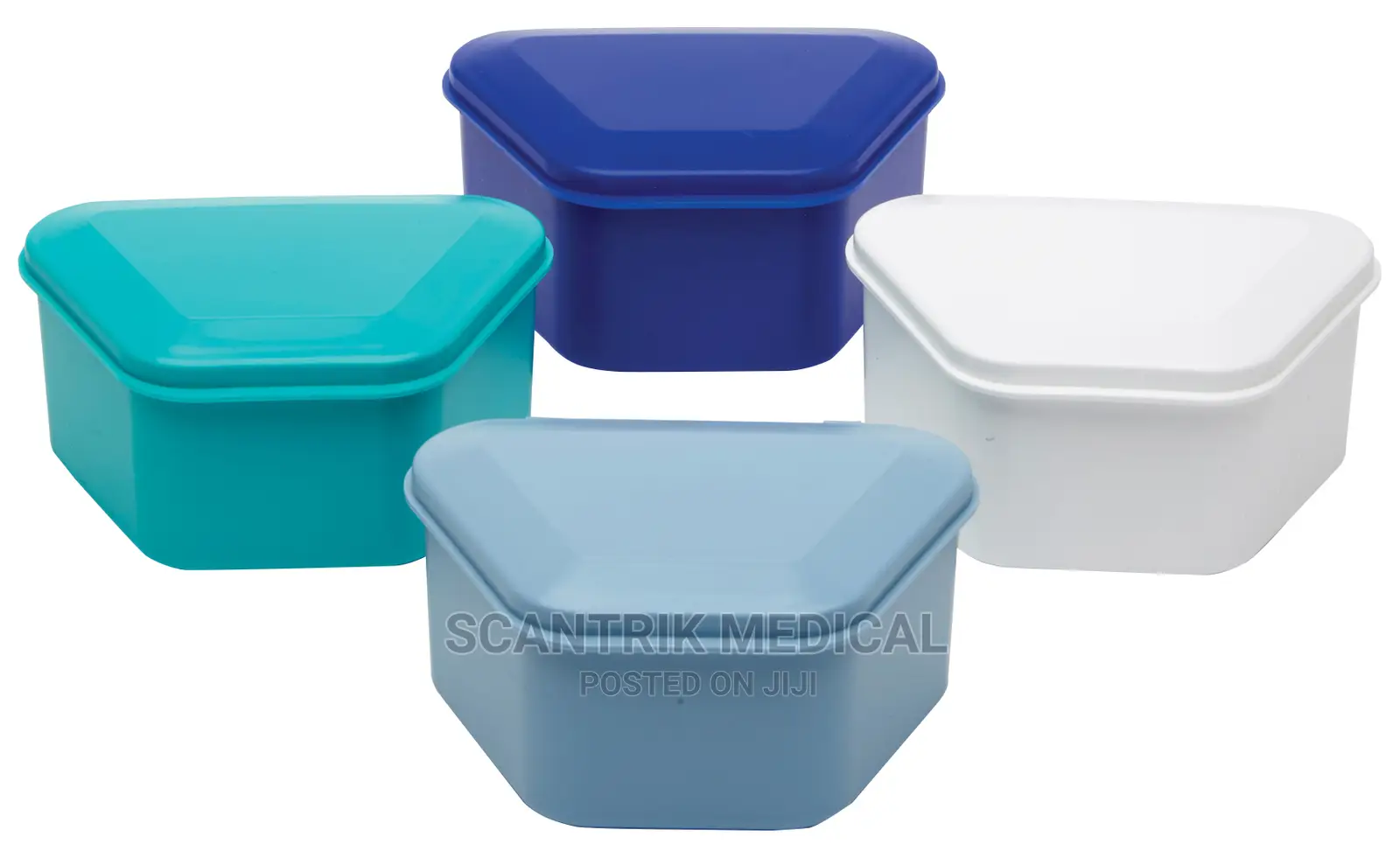 Denture Cup With Strainer, Coolrunner Denture Bath Box