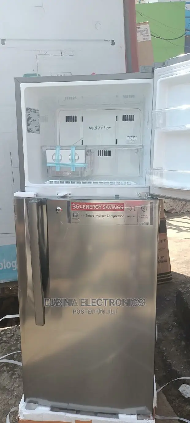 Brand New LG INVERTER(REF322DR)308litter/External/Silver/
