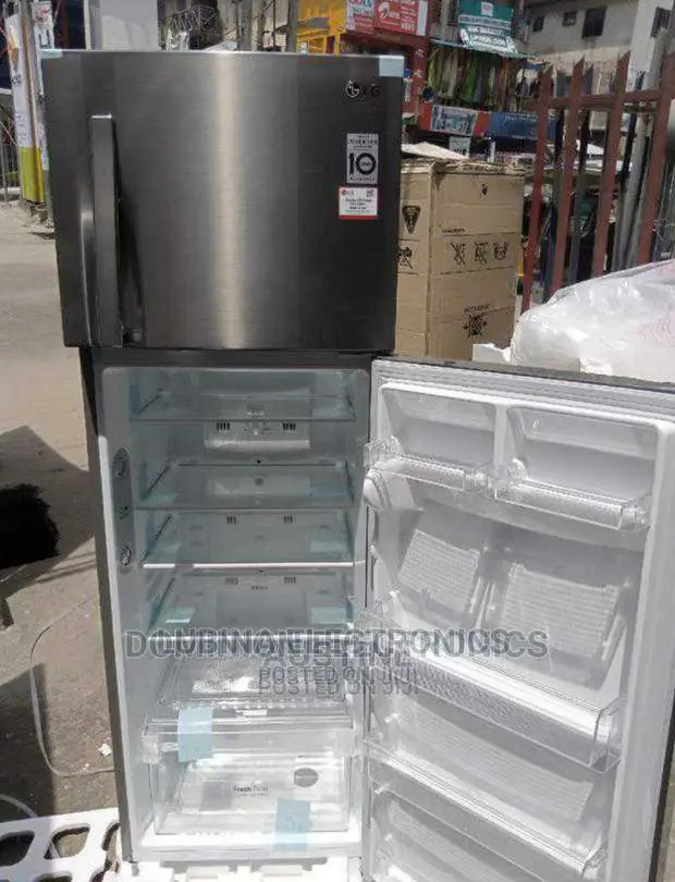 Brand New LG INVERTER(REF322DR)308litter/External/Silver/