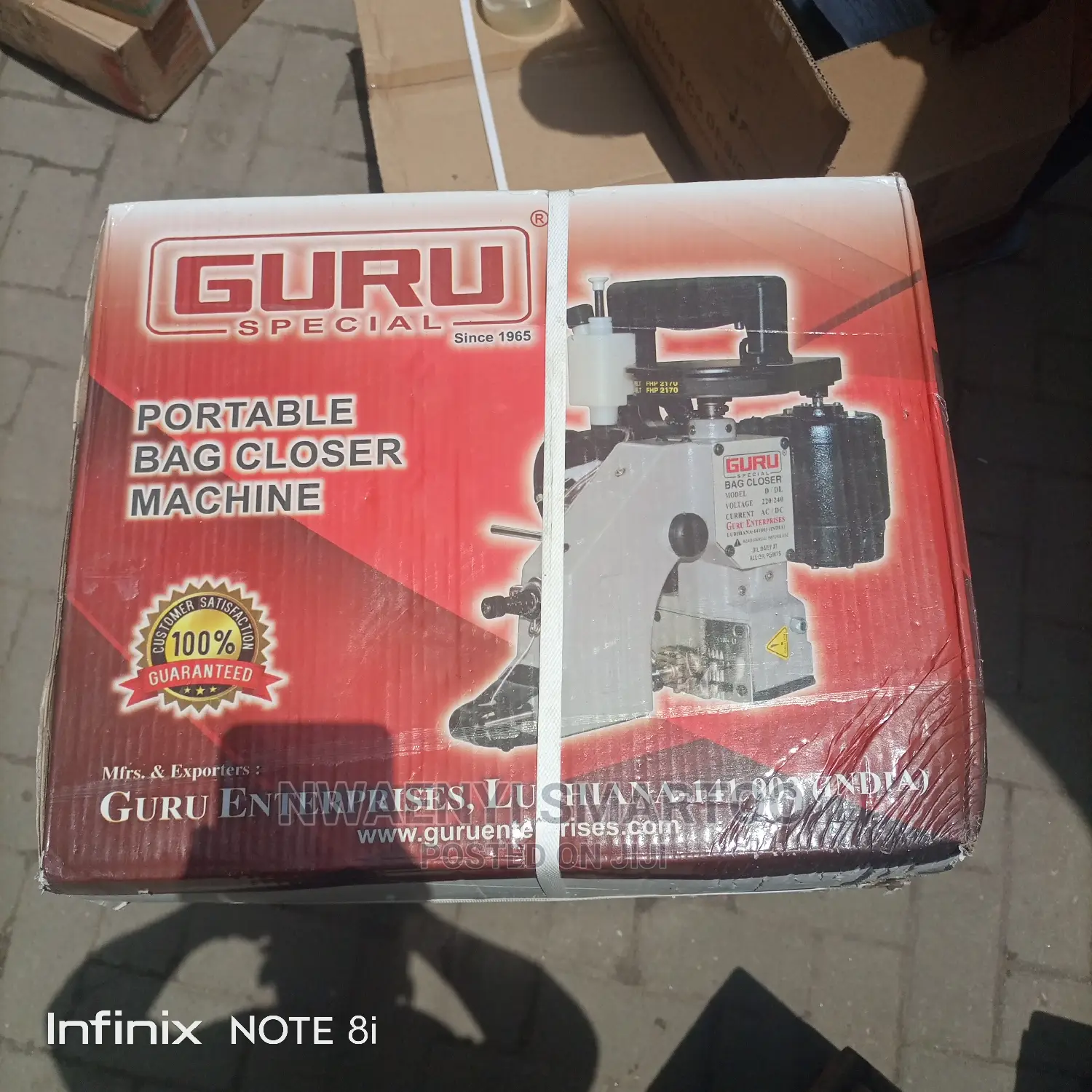 Original Sack Closer Machine