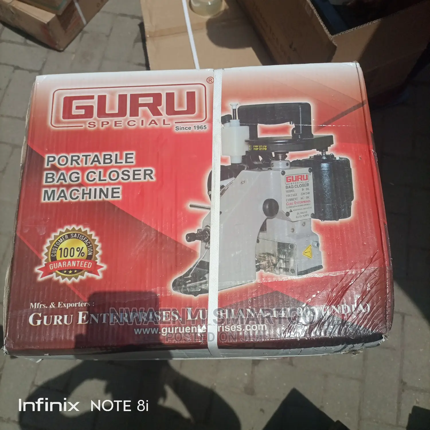 Original Sack Closer Machine