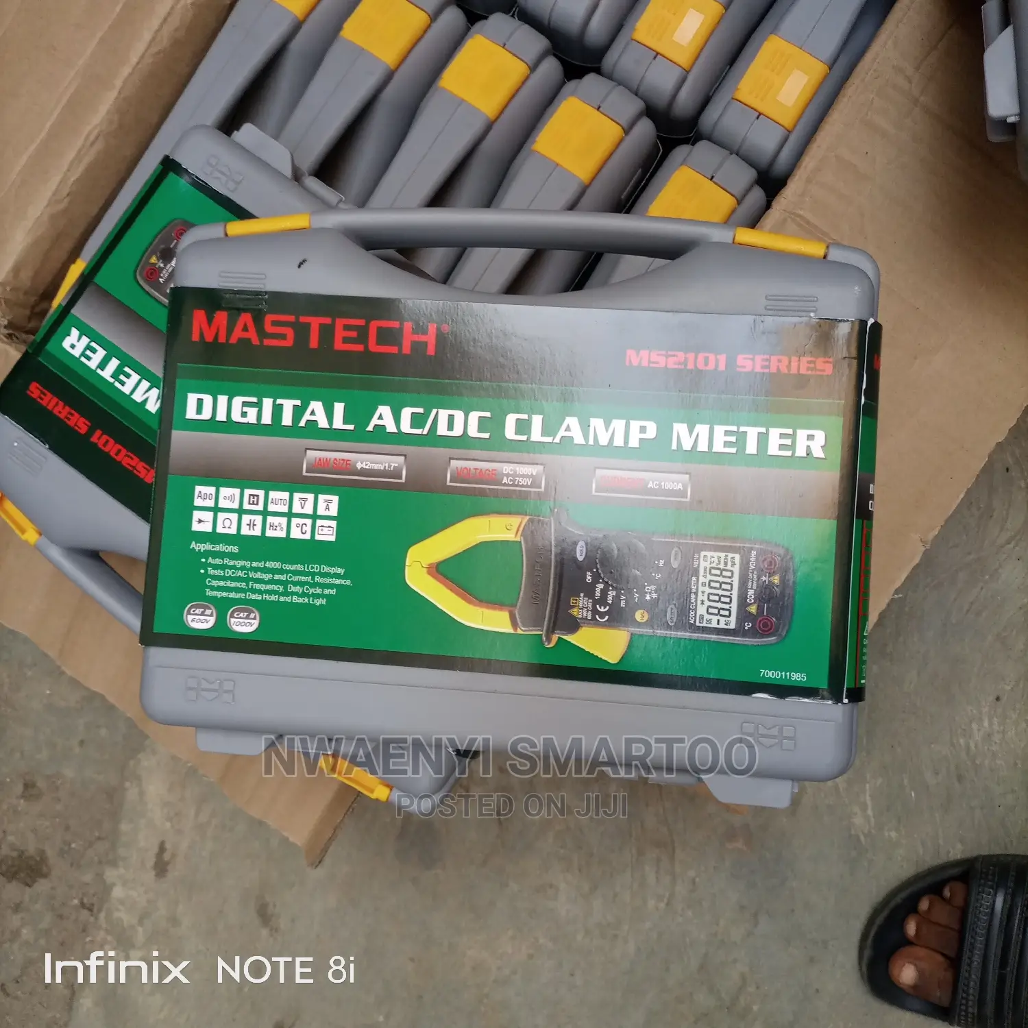 MASTECH AC and DC Digital Clamp Meter