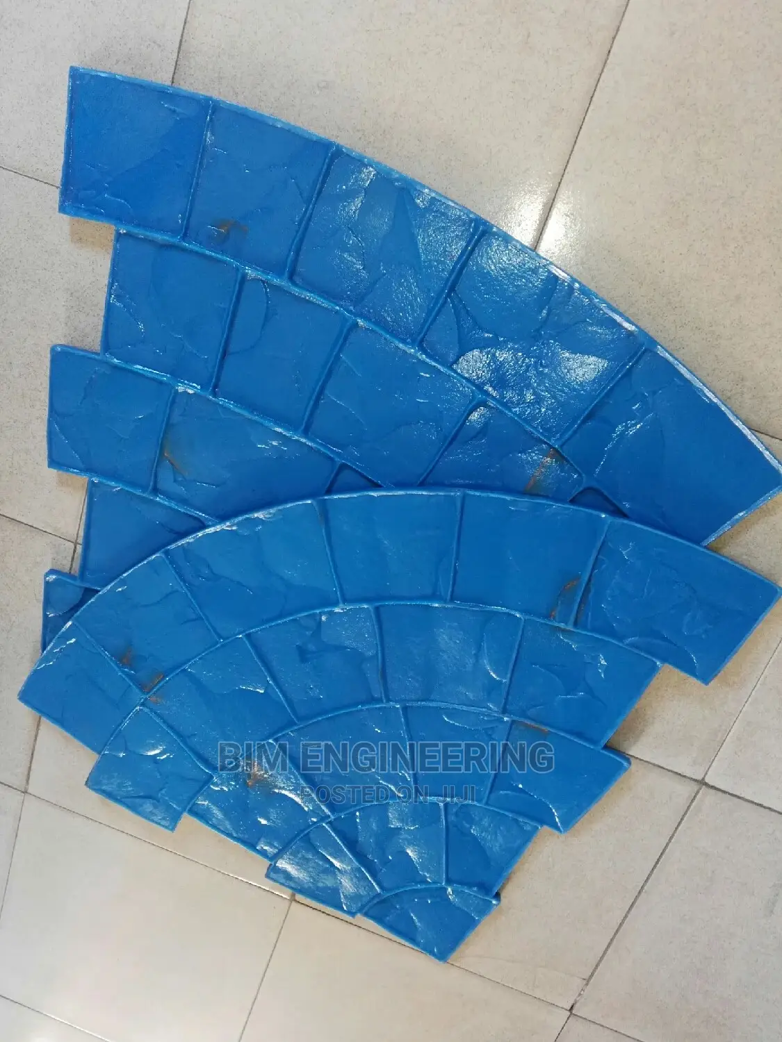 2set Rosset Mold for Floor Stamp