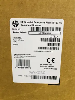 HP Scanjet Enterprise Flow N9120 Fn2 L2763a Scanner