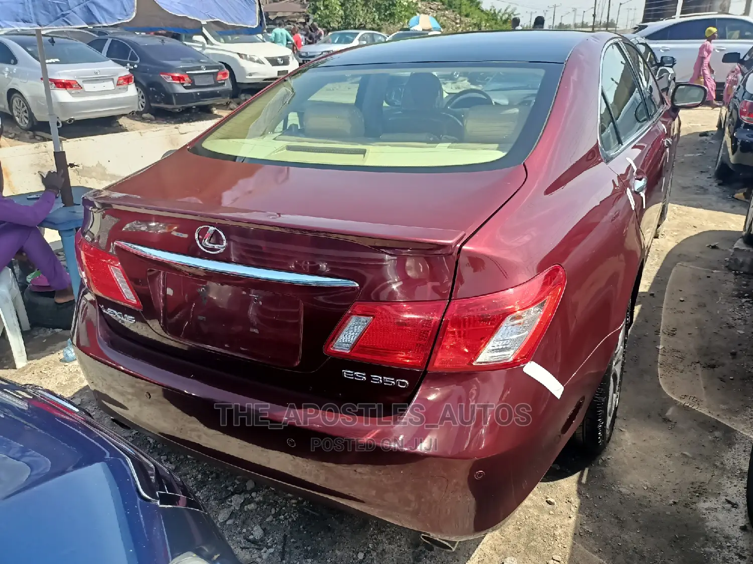 Lexus ES 350 2008 Red