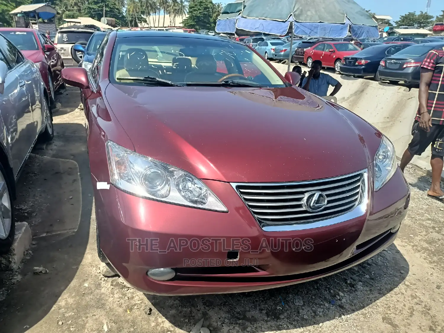 Lexus ES 350 2008 Red