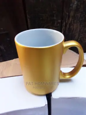 Mug Cup Gold Coated