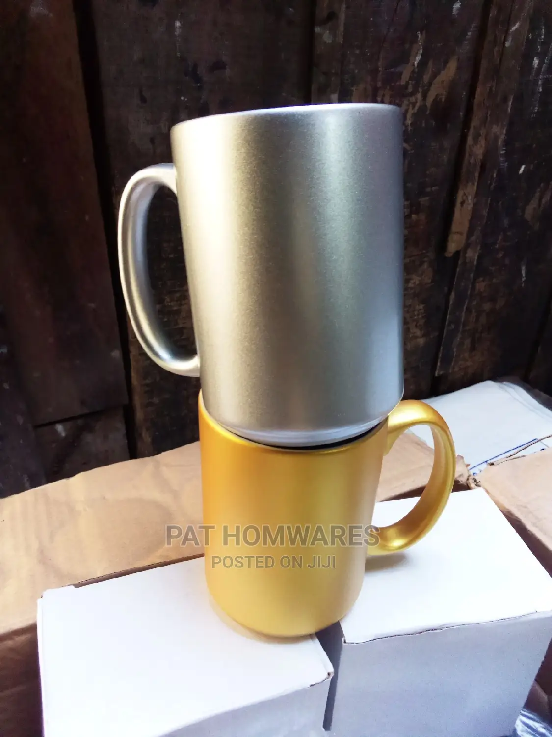 Mug Cup Gold Coated