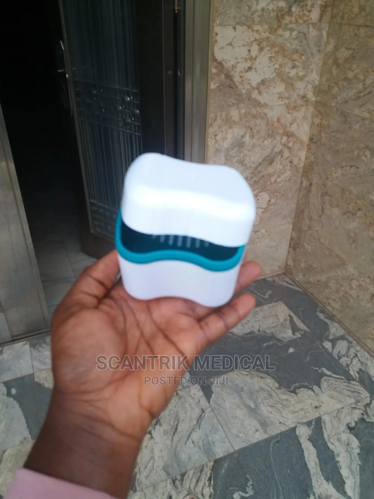 Denture Bath Box False Teeth Storage Box
