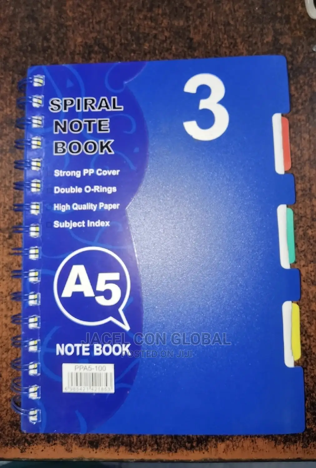 3 in 1 PVC Cover Notebook (75 Sheets)