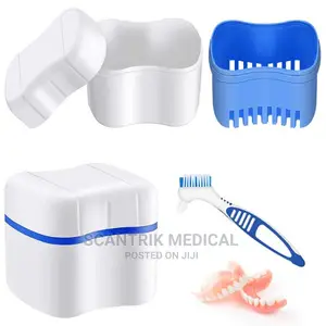 Retainer Case Holder Dental Teeth Denture Box Container