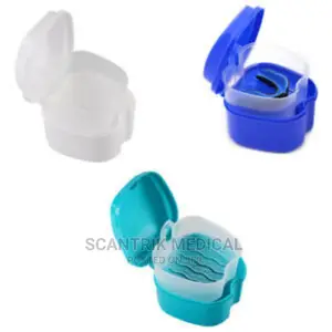 Retainer Bath Box Organizer Dental False Teeth Storage