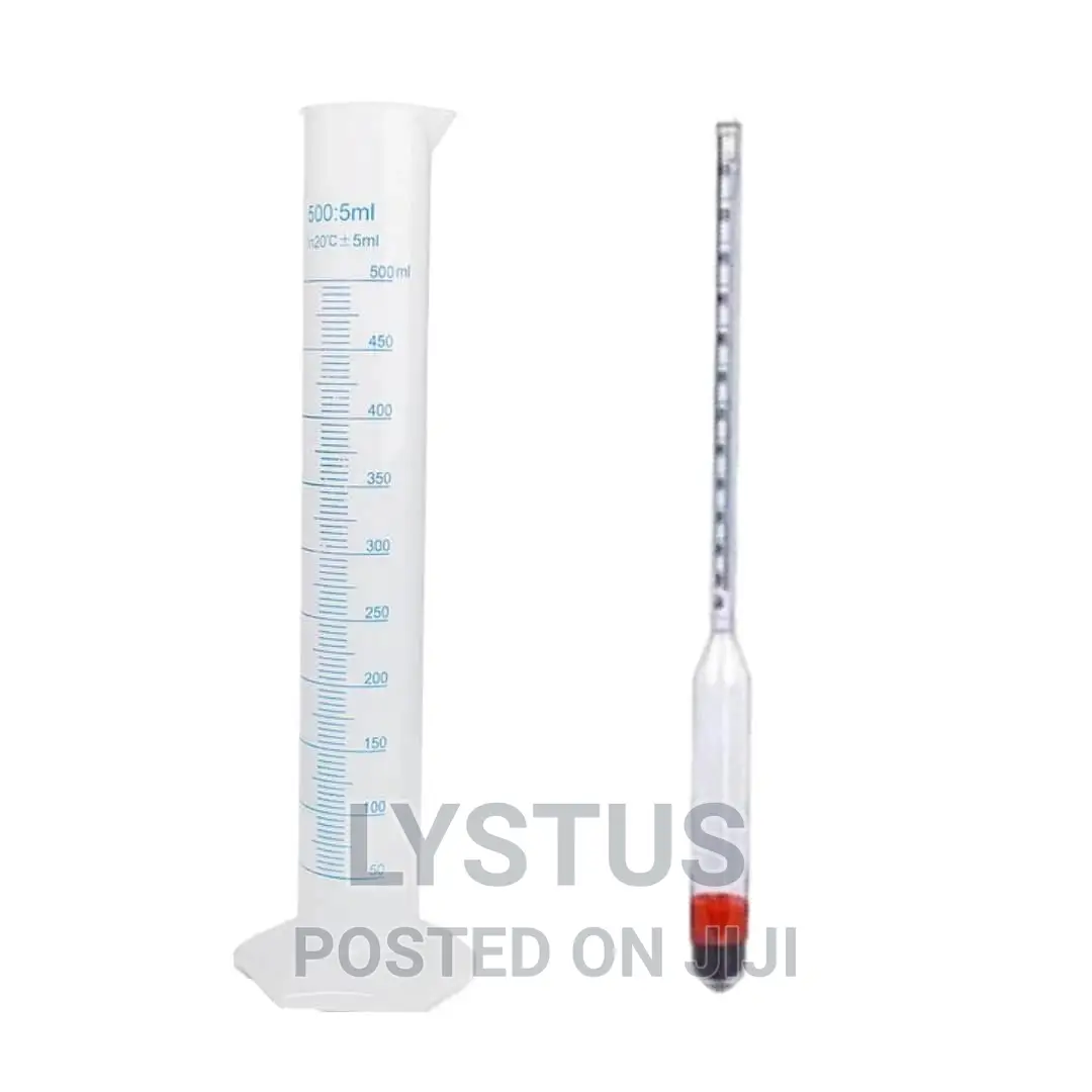 0.800-0.900g/Ml Specific Density Hydrometer With 500ml