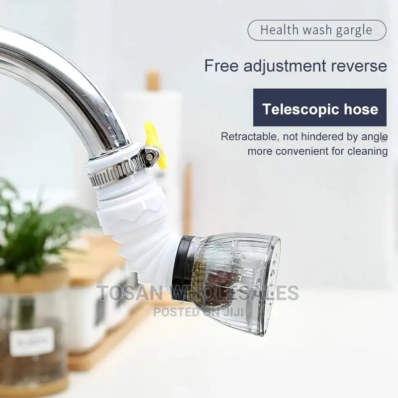 Extendable Faucet Splash Filter