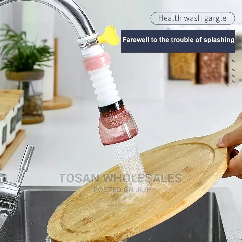 Extendable Faucet Splash Filter