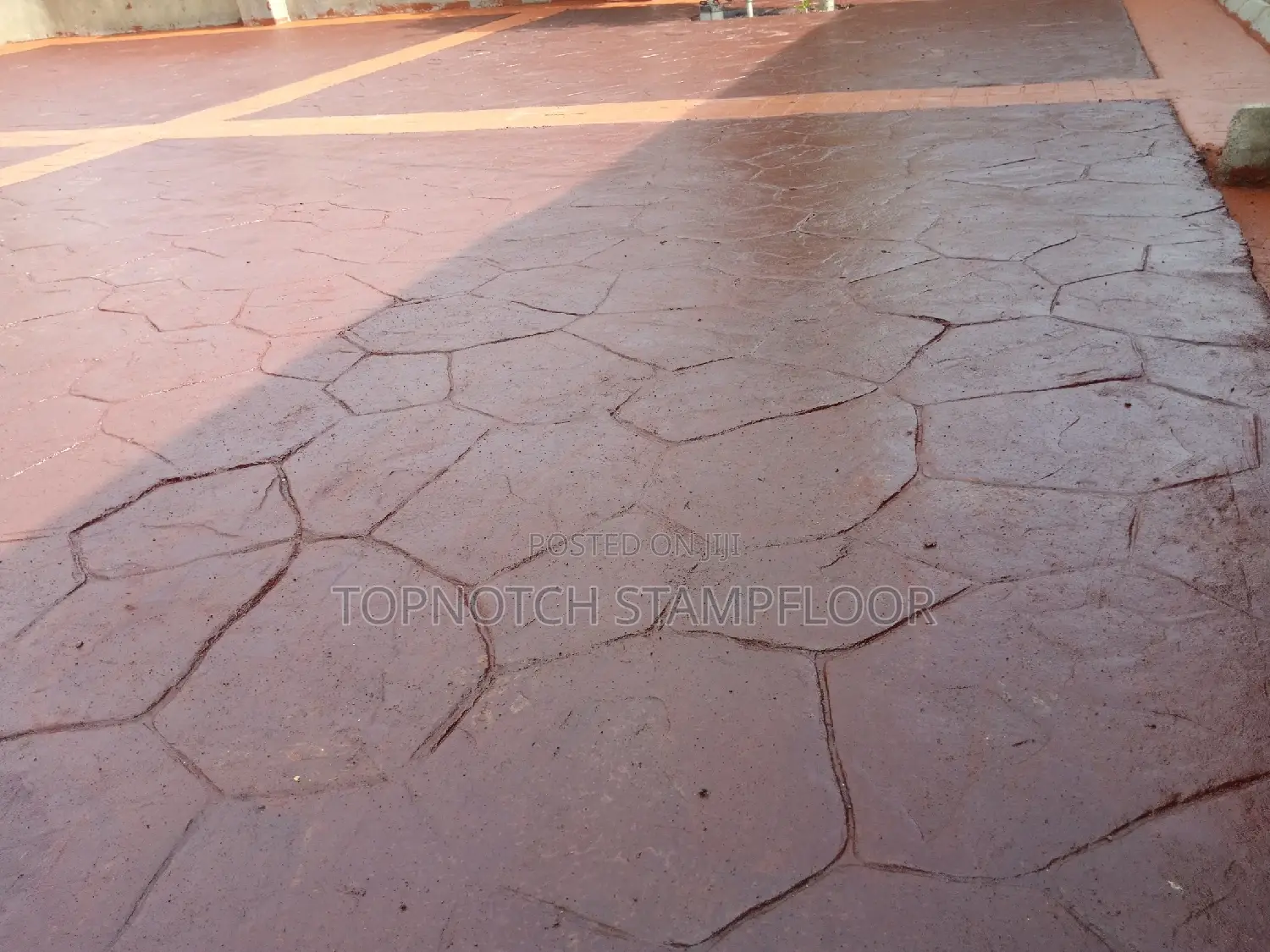 Ever Unique Concrete Stamp Floor