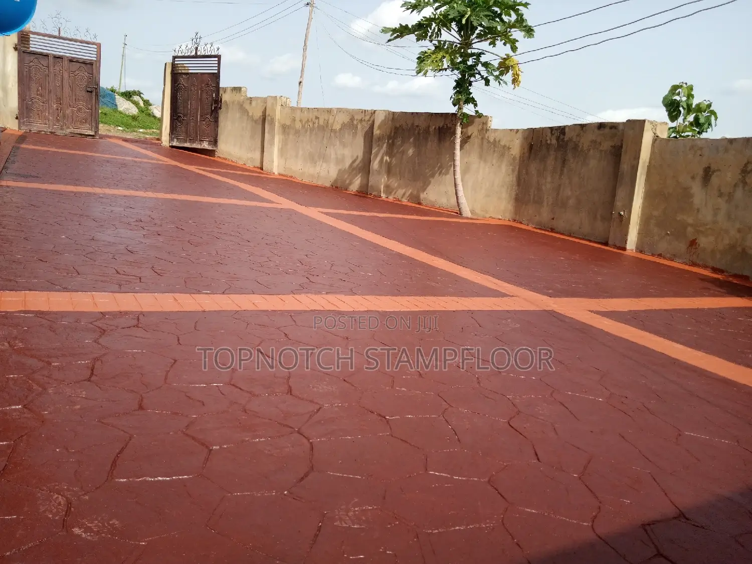 Ever Unique Concrete Stamp Floor