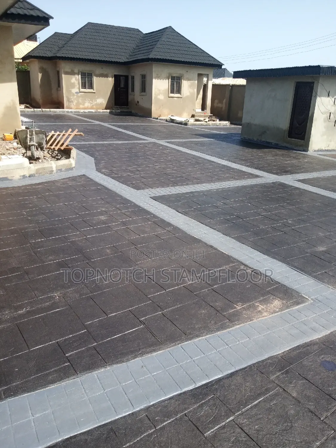 Ever Unique Concrete Stamp Floor