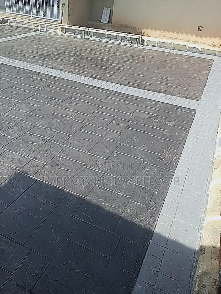 Ever Unique Concrete Stamp Floor