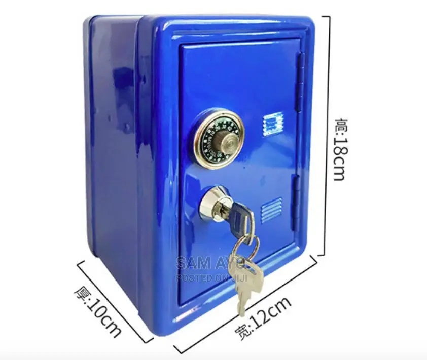 Mini Safe Piggy Bank For Kids And Adults