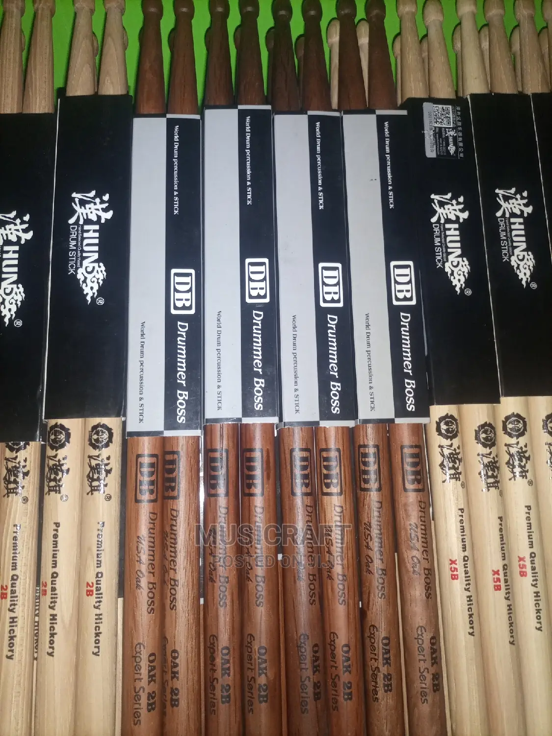 Drummer Boss 2b Sticks