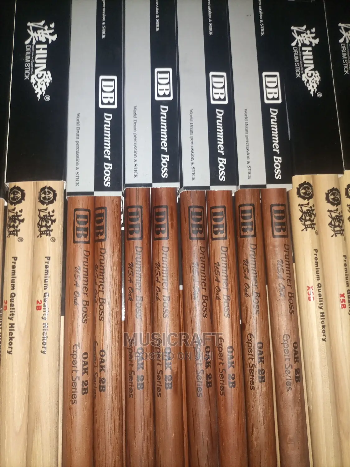 Drummer Boss 2b Sticks